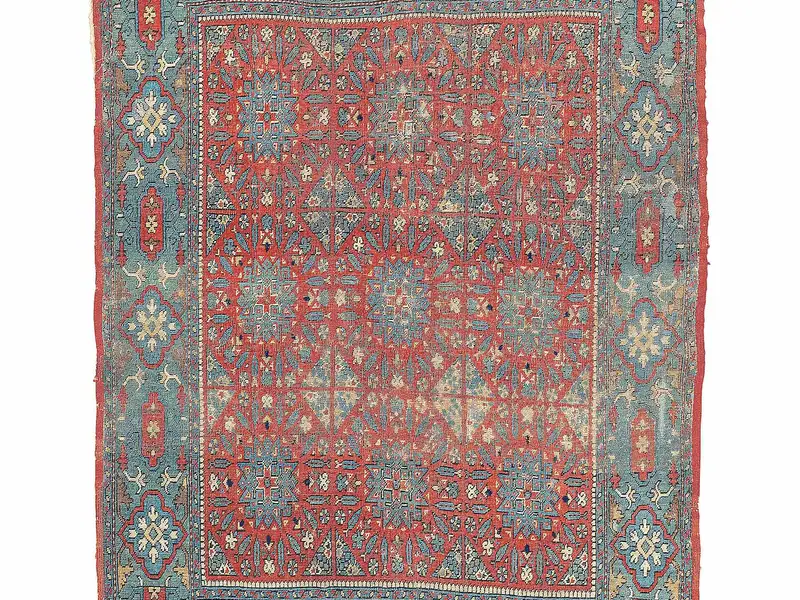 Tapis après nettoyage et restauration